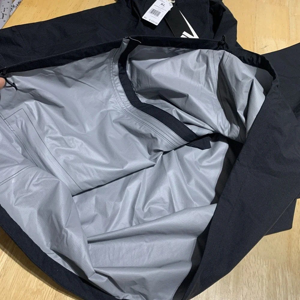 adidas Myshelter 2.5Layer Rain.Ready Light Jacket Mens Size XL Casual Athletic O